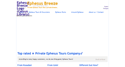 Desktop Screenshot of ephesusbreeze.com